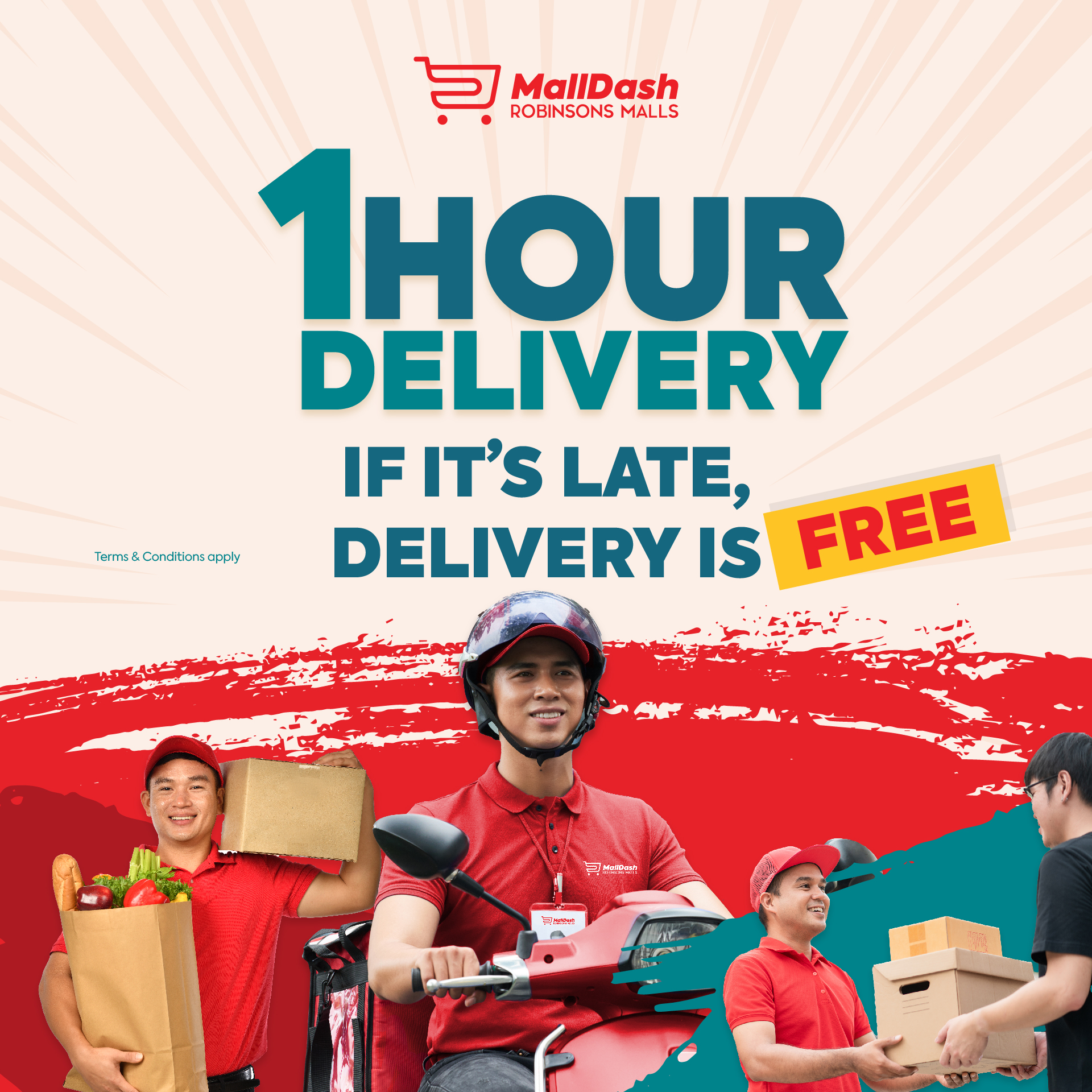 Libre Kung Late: MallDash Guarantees 1-Hour Delivery From Multiple Stores