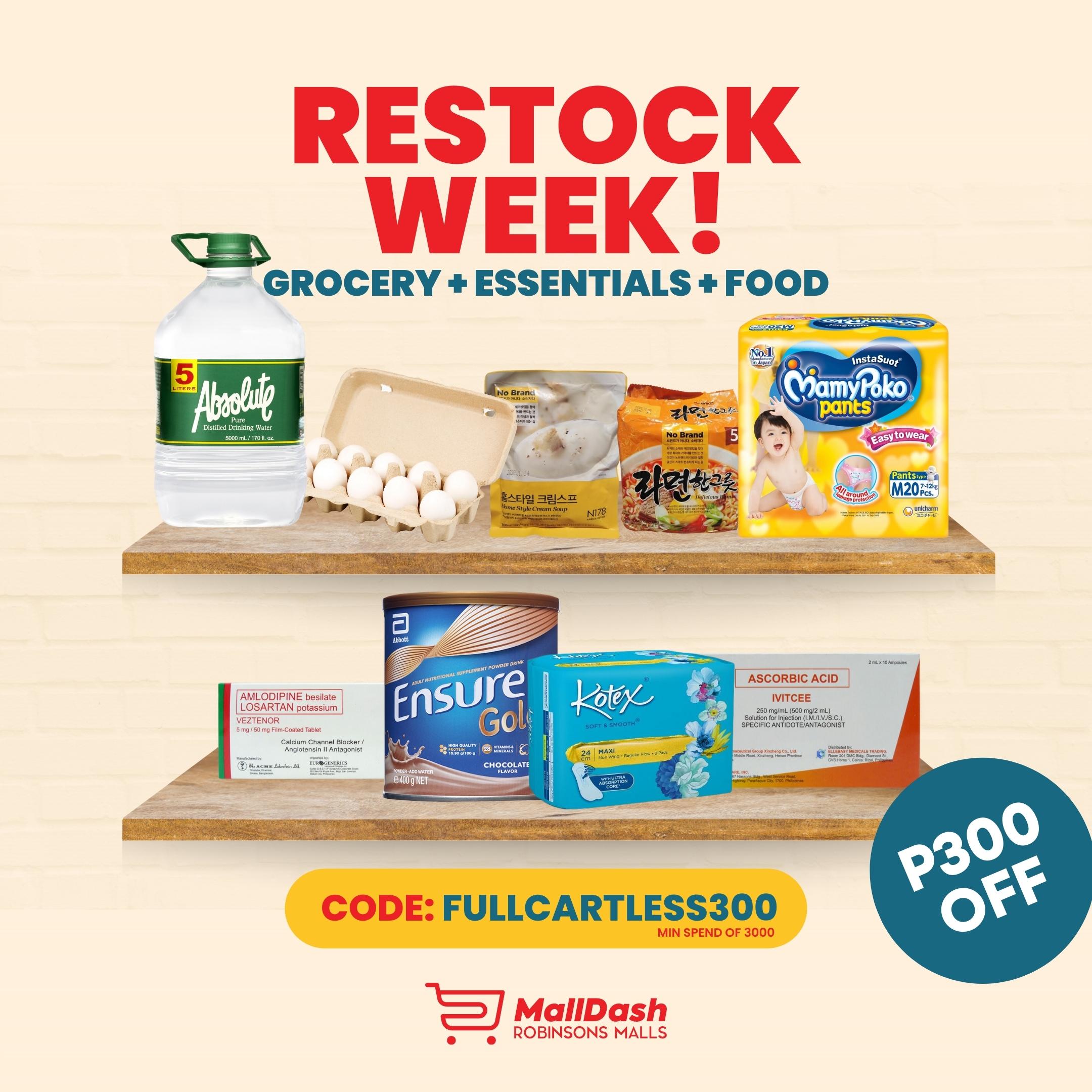 Big Savings Alert: Get P300 Off on Pantry Essentials and Everyday Must-Haves at MallDash.ph
